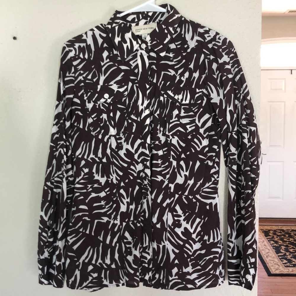 Jones New York Button Down Tee